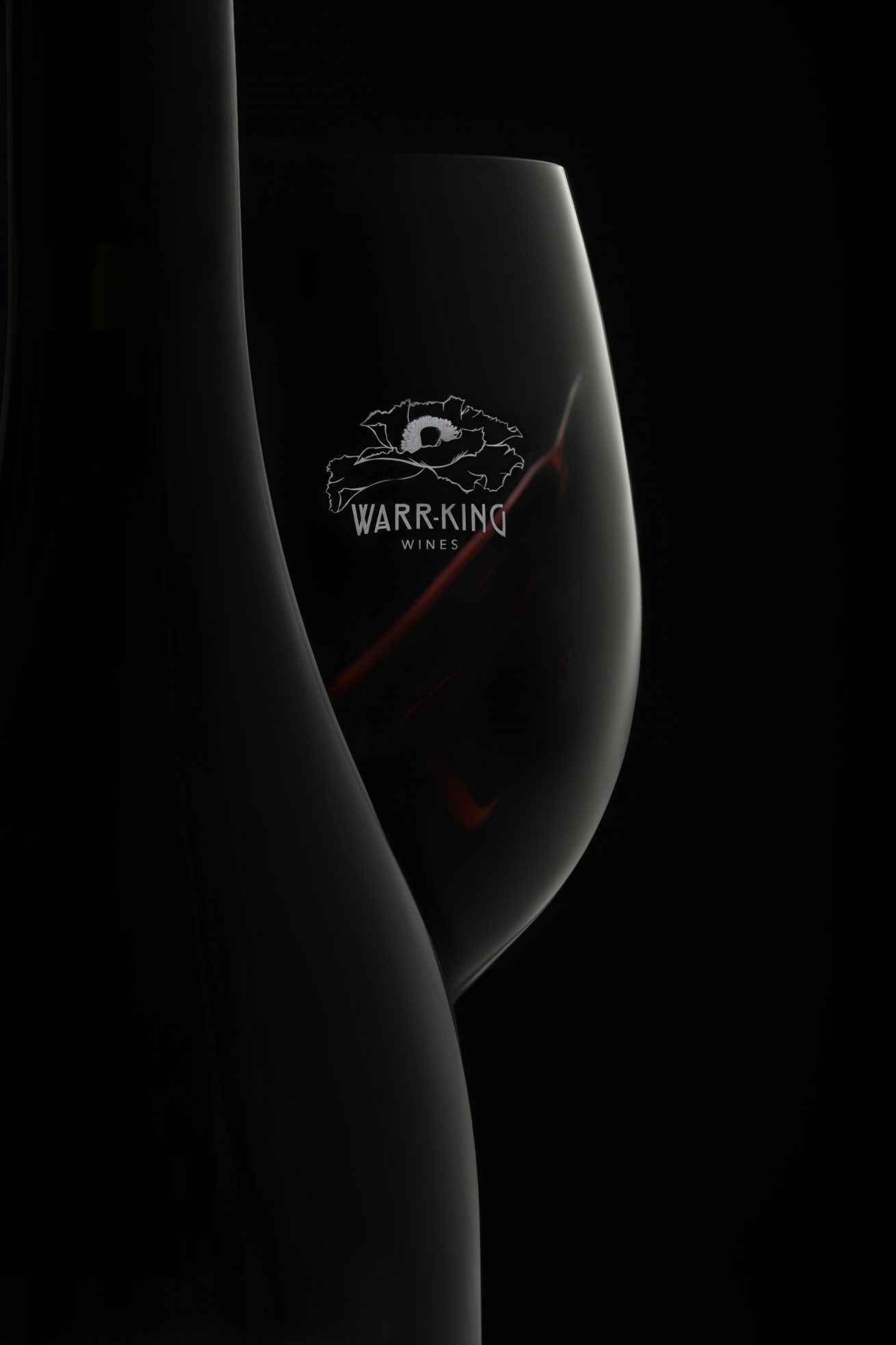 Dark Red Bottle & Glass_8501907 Warr-King